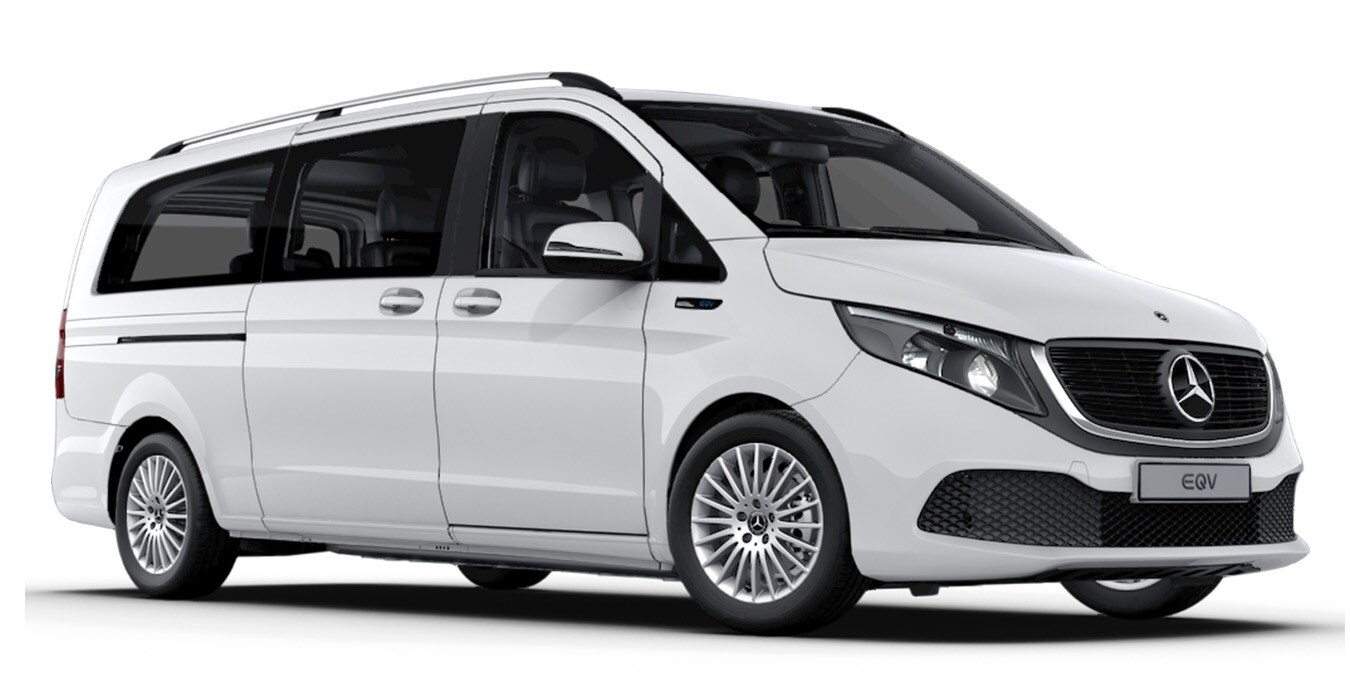 Volvo C40Mercedes-Benz EQV hos Bilia