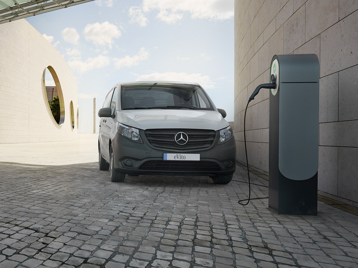 Mercedes-Benz eVito hos Bilia