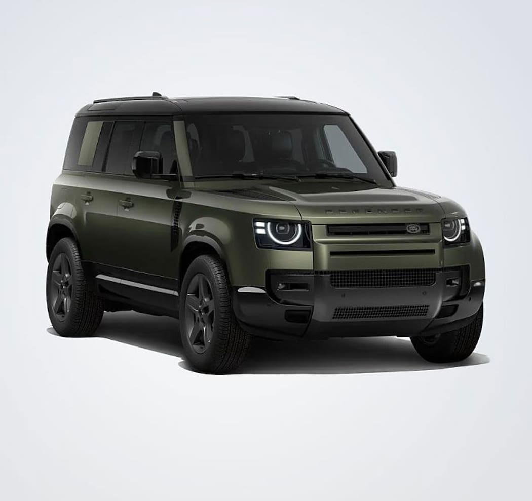 Land Rover Defender P300e PHEV 110 X-Dynamic SE 2026 Grön