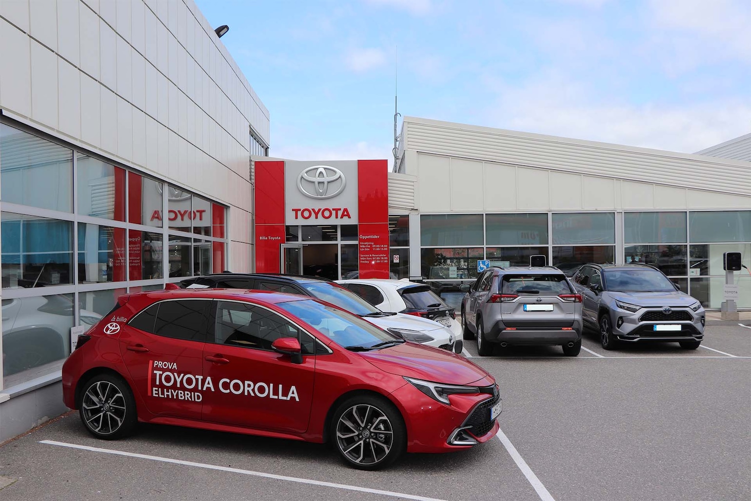 Bilia Haninge Toyota entre