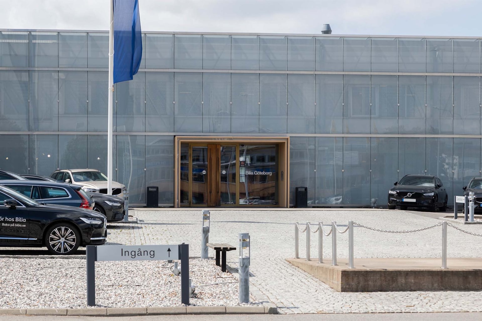Bilia Sisjön Volvo ingång
