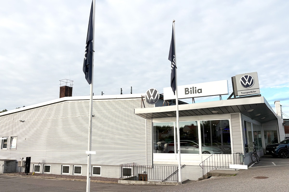 Bilia Nyöping Volkswagen transportbilar