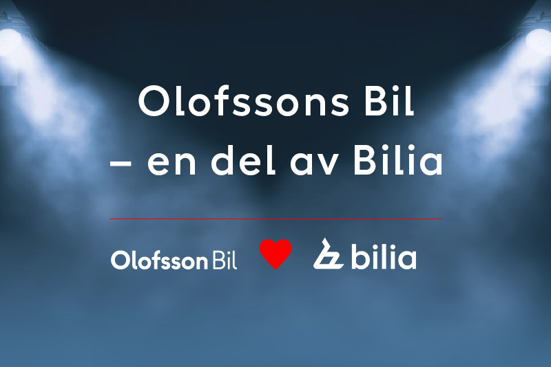 Olofsson Bil blir Bilia