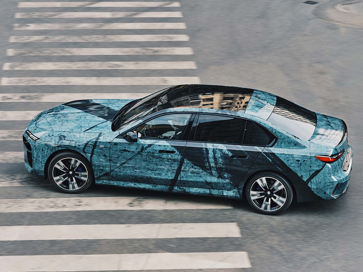 BMW i7 Market Art Fair