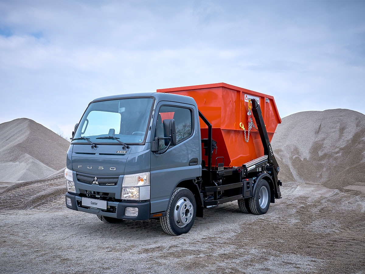 FUSO  canter avställningstippare