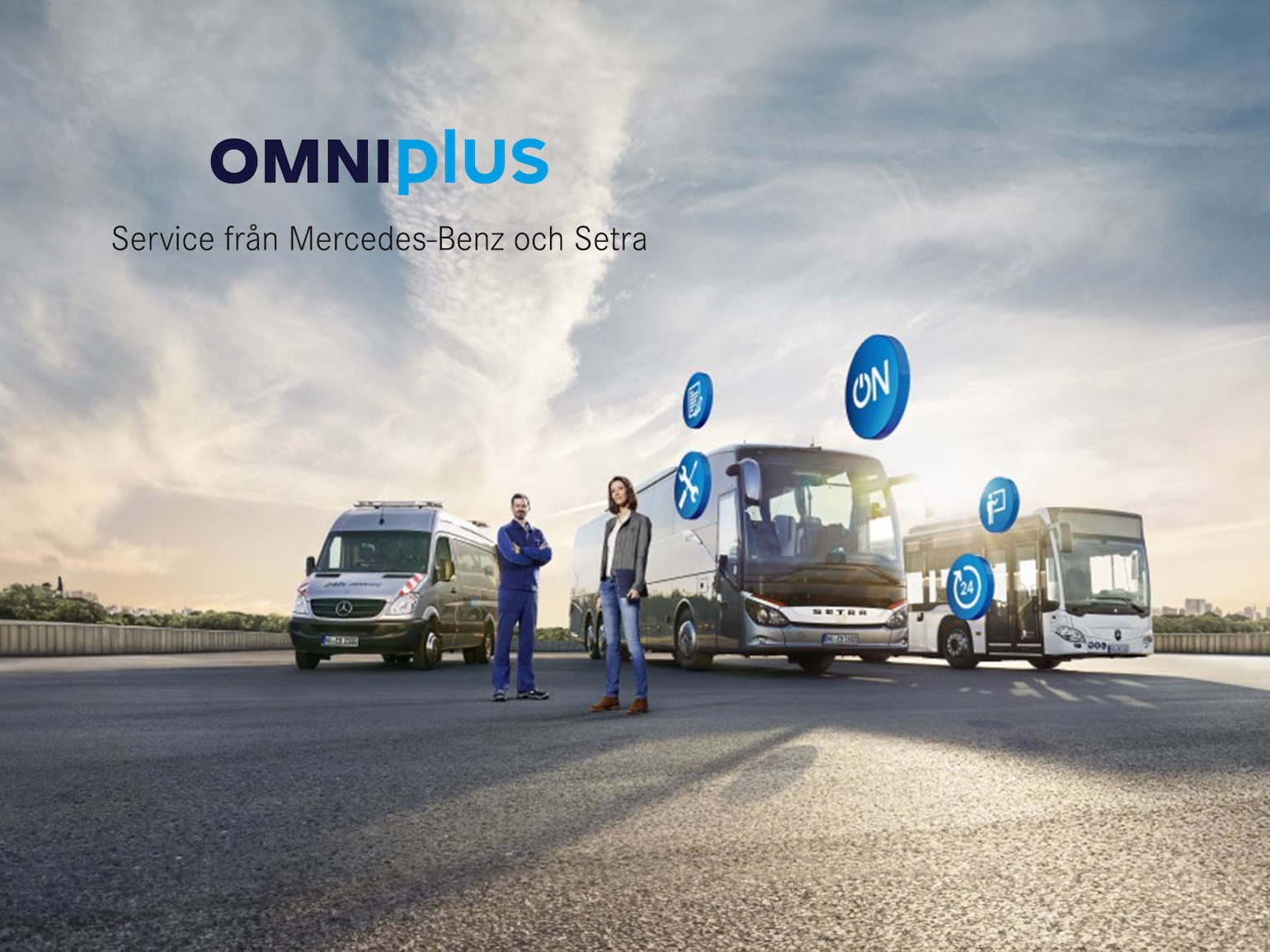 OMNIplus premiumservice för din buss
