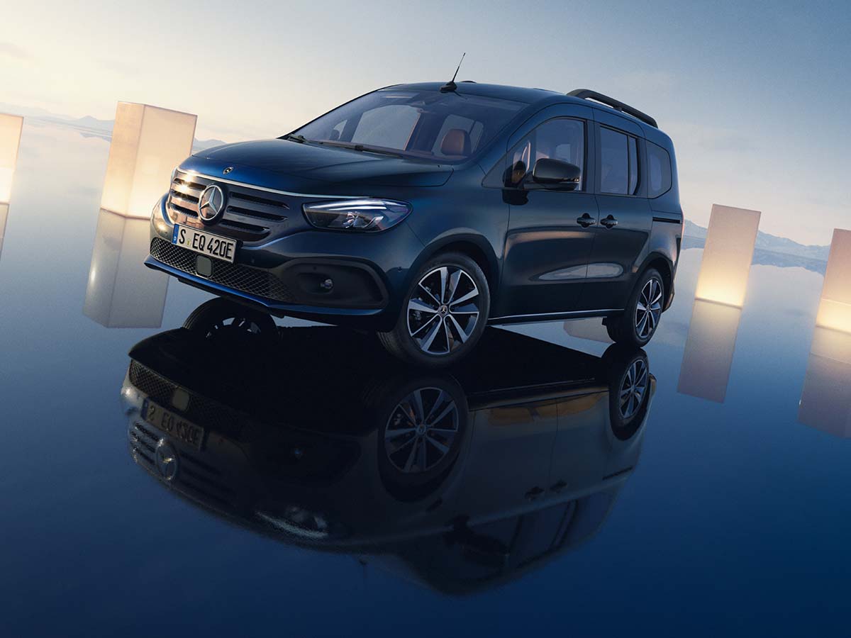 Mercedes-Benz EQT hos Bilia