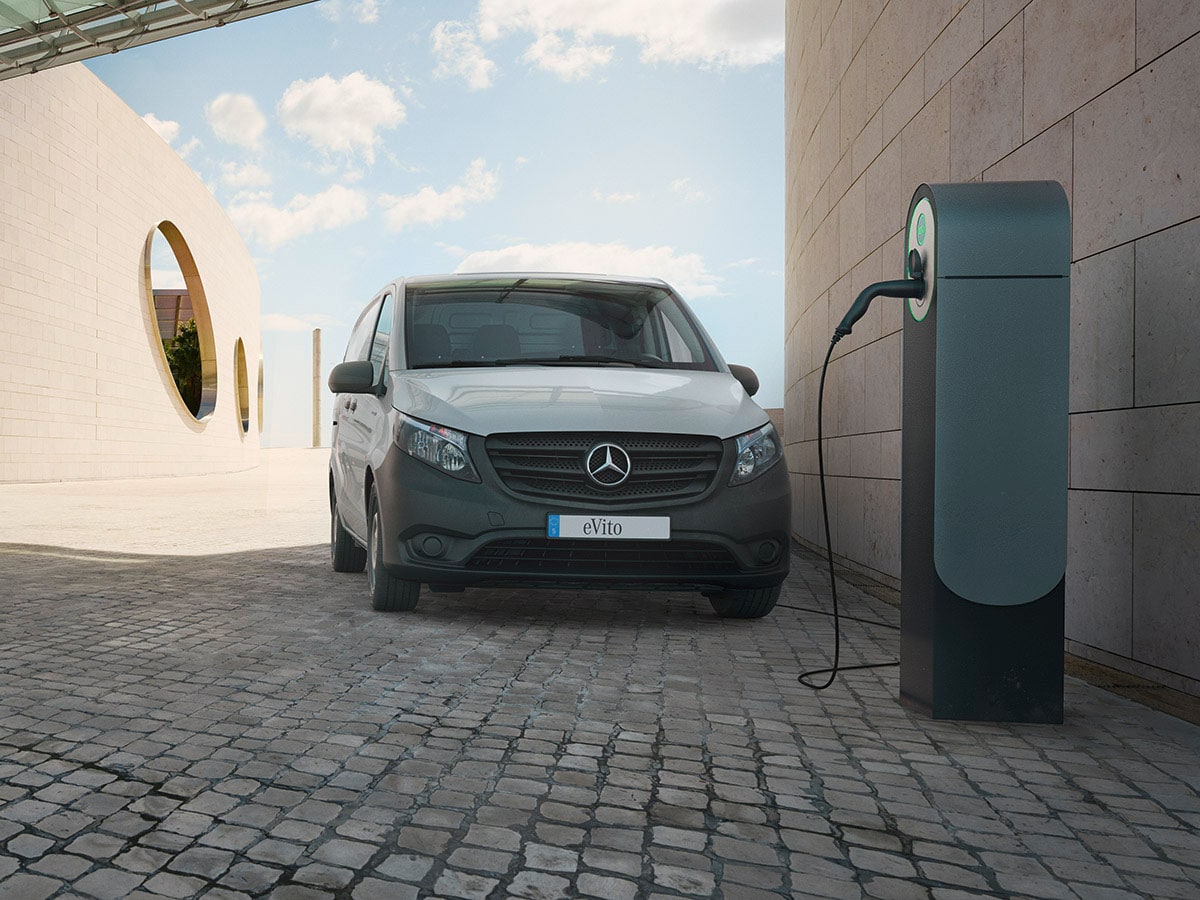 Mercedes-Benz eVito hos Bilia