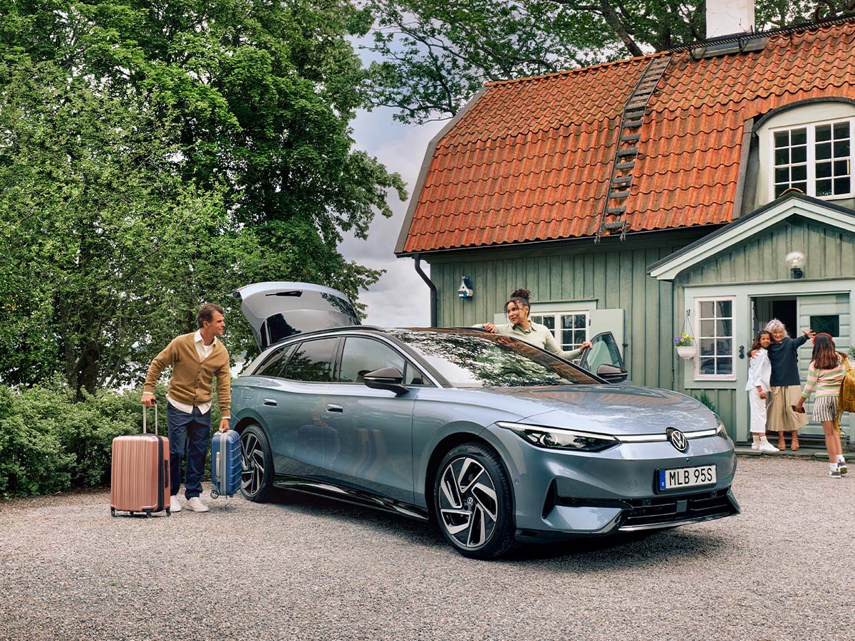 ID.7 Tourer är anpassningsbar med fällbara säten