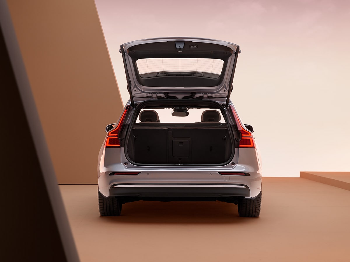 Bagageutrymme i en Volvo V60